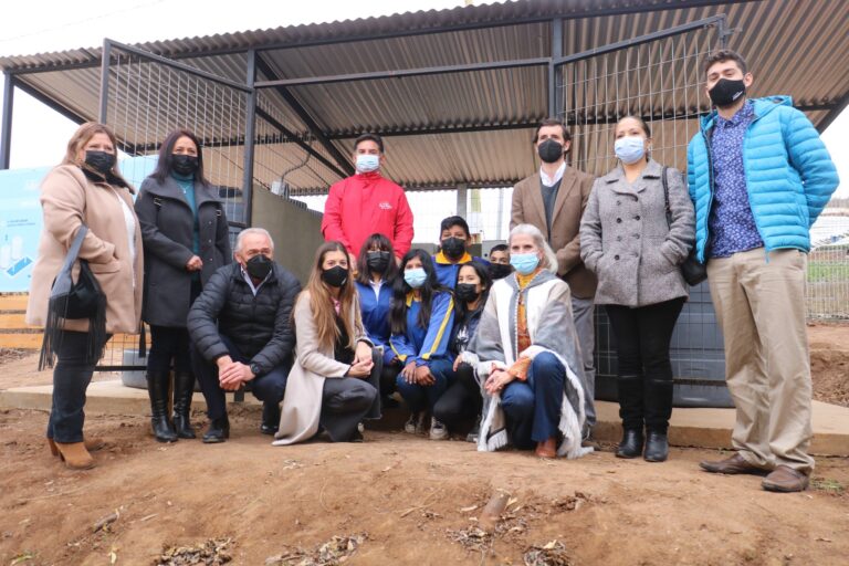 En Escuela G 131 de Llancay se inaugura Planta de filtrado para purificar el agua en la comunidad escolar