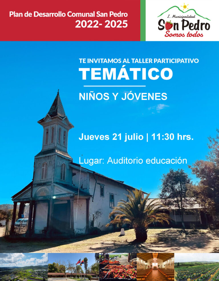 PLAN DE DESARROLLO COMUNAL PLADECO 2022-2025