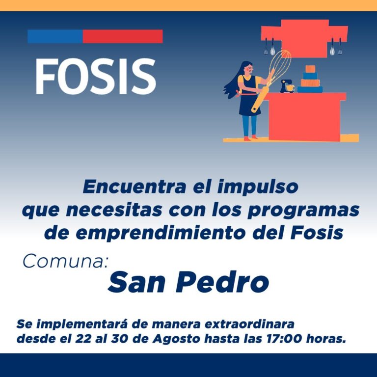 PROYECTOS FOSIS «EMPRENDAMOS»